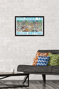Nickelodeon Spongebob - Every Character Ever 19 Wall Poster