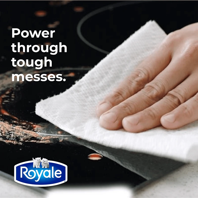 Royale Ultra Strength Paper Towel 6 Rolls, 66 Sheets Per Roll