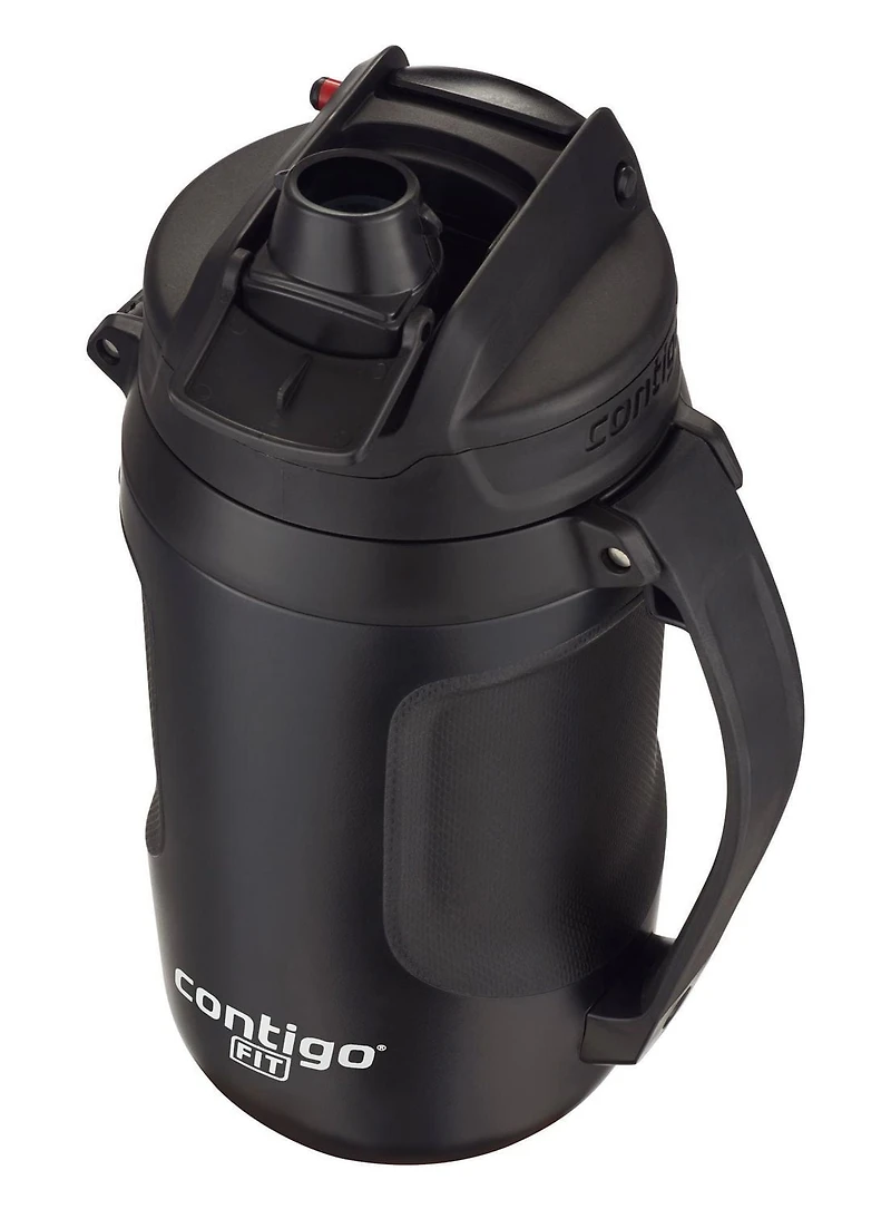 Cruche d’eau Contigo Fit de 1,89 l (64 oz), bouteille d'eau avec couvercle AUTOSPOUT, sans BPA, réglisse 1 unité