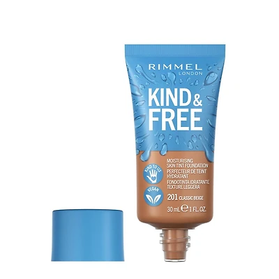 Rimmel KIND & FREE Perfecteur de Teinte 100 % végétalien, formulé avec de la vitamine E