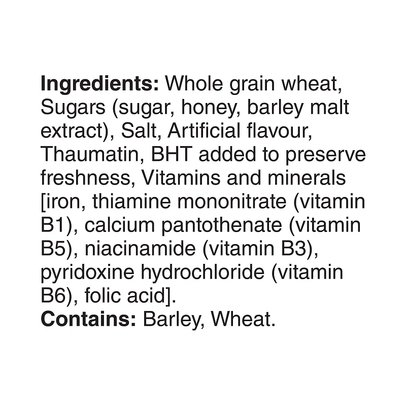 Post Honey Shreddies Cereal, Retail Size, 440 g