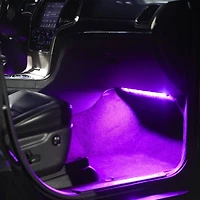 Ultra LED Light Interior & Exterior Strip Starter Kit, 2 x 12" Strips, 12V – Fuchsia