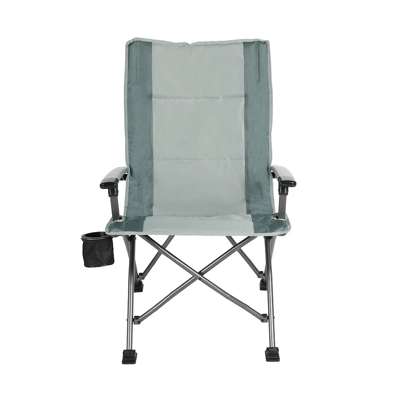 Ozark Trail High Back Camping Chair, Green, Adult, High Back Camp Chair