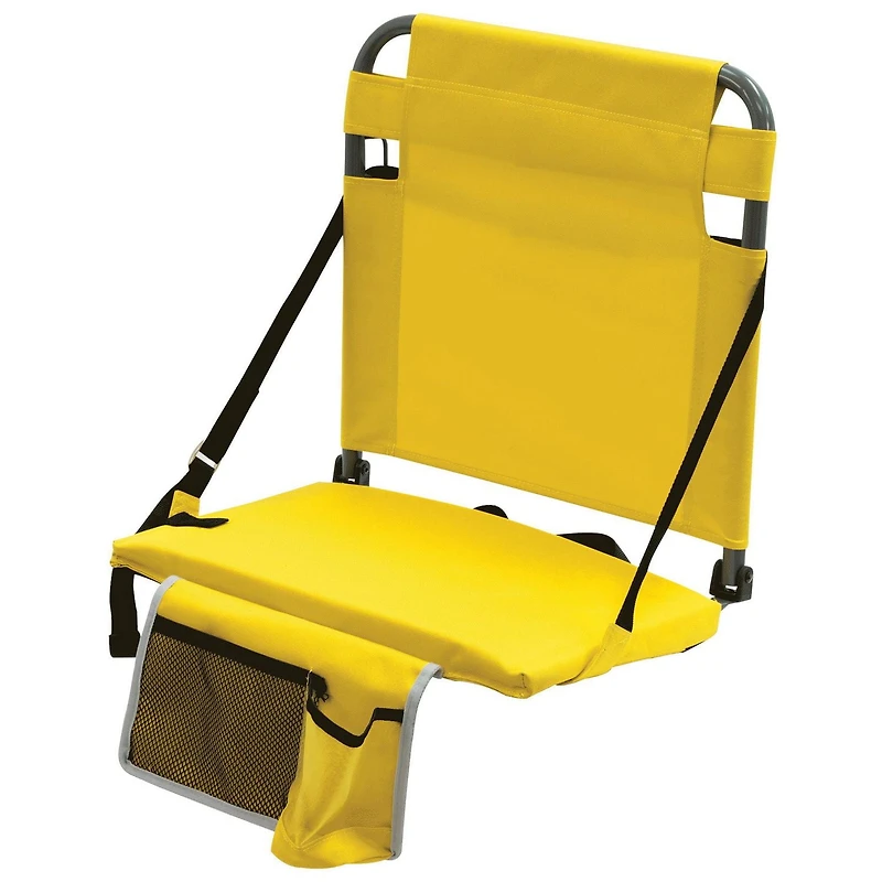 RIO Gear Bleacher Boss Companion Stadium Seat with Pouch - Yellow