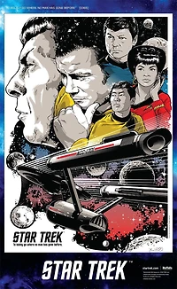 Buffalo Games - Entertainment - Star Trek - To Boldly Go Where No Man Has Ever Gone Before - 500 Piece Jigsaw Puzzle