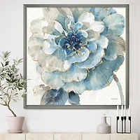 Designart Indigold Gold Country FLower Framed Wall Art
