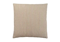 Monarch Specialties Oreillers, 18 X 18 Carré, Encart Inclus, Jeté Décoratif, Accent, Sofa, Canapé, Chambre À Coucher, Polyester, Hypoallergénique, Brun, Moderne