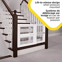 Safety 1ˢᵗ  Barrière à deux modes Barrière de sécurité pour bébé et animal de compagnie