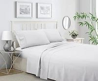 Ensemble de draps en mélange de polyester et bambou