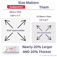 Sudocrem® Pure Water Wipes - 480ct, 99% pure water formula