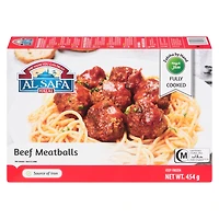 Boulettes de viande de boeuf cuit Al Safa Halal 454g