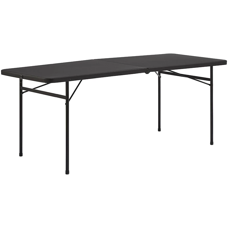 Mainstays Table pliante 6 pieds, noire