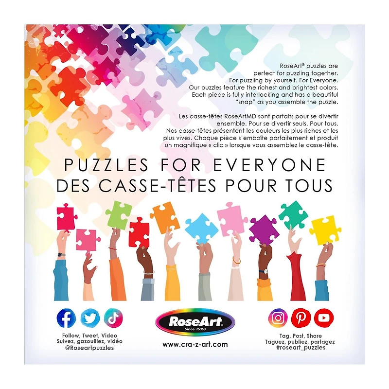 Cra-Z-Art Abraham Hunter Puzzle de 1000 pièces - La vie à la ferme