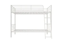 Convertible Twin over Twin Metal Bunk Bed