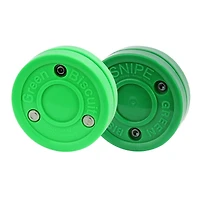 Green Biscuit Training Hockey Pucks Combo