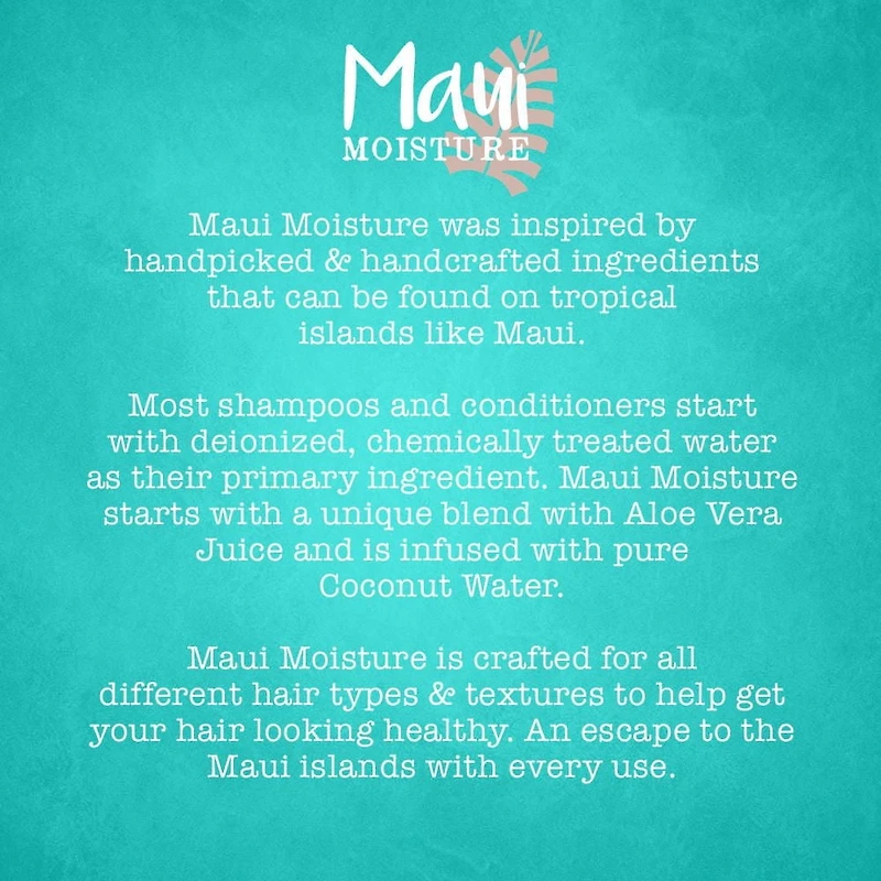 Maui Moisture Curl Quench + Coconut Oil Curl Smoothie, 340g