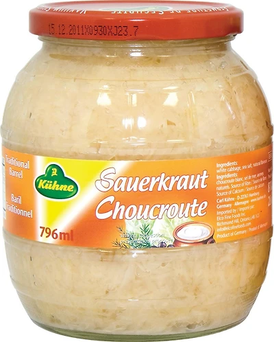 Kuhne Sauerkraut barril, Salad