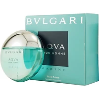 Bvlgari Aqua Marine Pour Homme- Eau De Toilette Spray 3.4 Fluid Ounce
