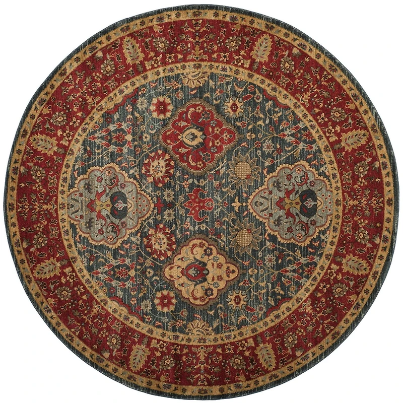 Safavieh Mahal Napier Floral Bordered Area Rug