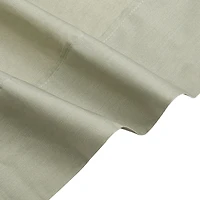 Mainstays Sea Grass Flat Sheet, Double, 180 Thread Count