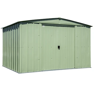 Arrow 10 x 8 x 6 ft Green Shed