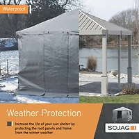 Sojag, toile d'hiver pour abri soleil