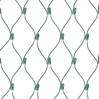 EZ-Illuminations 8'x2' 70-Count LED Ribbon Lights, Warm White with Cool White Flicker