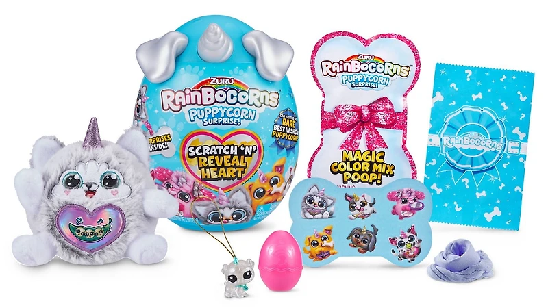 Rainbocorns Sparkle Heart Surprise Series 3 Puppycorns Surprise by ZURU