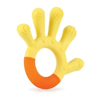 Nuby Lightweight & Easy To Hold 3-Step Baby Teether Set, 3-piece set