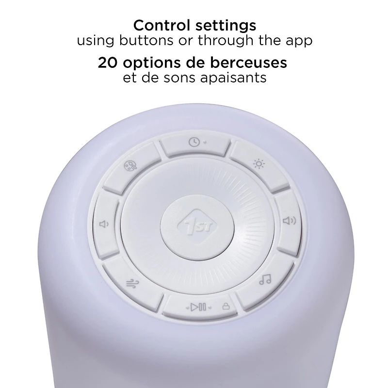 Sucette Intelligente avec Lumière & Son de Connecte Safety 1st