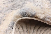 ECARPET Tapis Abstrait à Poils Longs, Tapis Moelleux pour Chambre à Coucher, Collection Larissa Ultra Douce et Pelucheuse