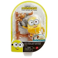 Figurine articulée actionnée par bouton Bob du film «Les Minions 2: Il était une fois Gru» («Minions: The Rise of Gru»)