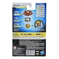 Beyblade Burst Rise Slingshock, Kit de départ Guard Draciel S, toupie à rotation droite, lanceur à rotation droite/gauche, à partir de 8 ans
