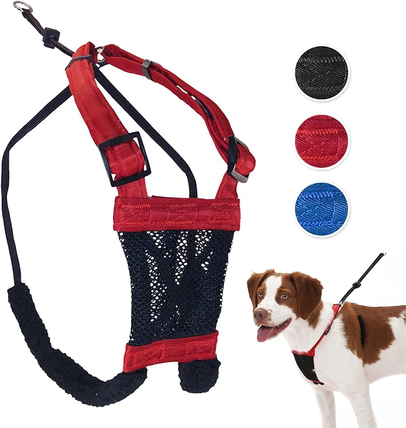 Harnais Pour Chien Sporn De Petite Taille Sans Traction, Harnais Pour Chien En Maille Rouge, Harnais Pour Chien Anti-traction En Nylon Durable, Harnais Pour Chien Respirant Et Facile À Utiliser 1 Petit Harnais