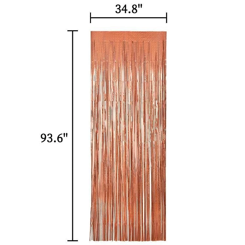 Frange laser or rose Frange de porte laser
