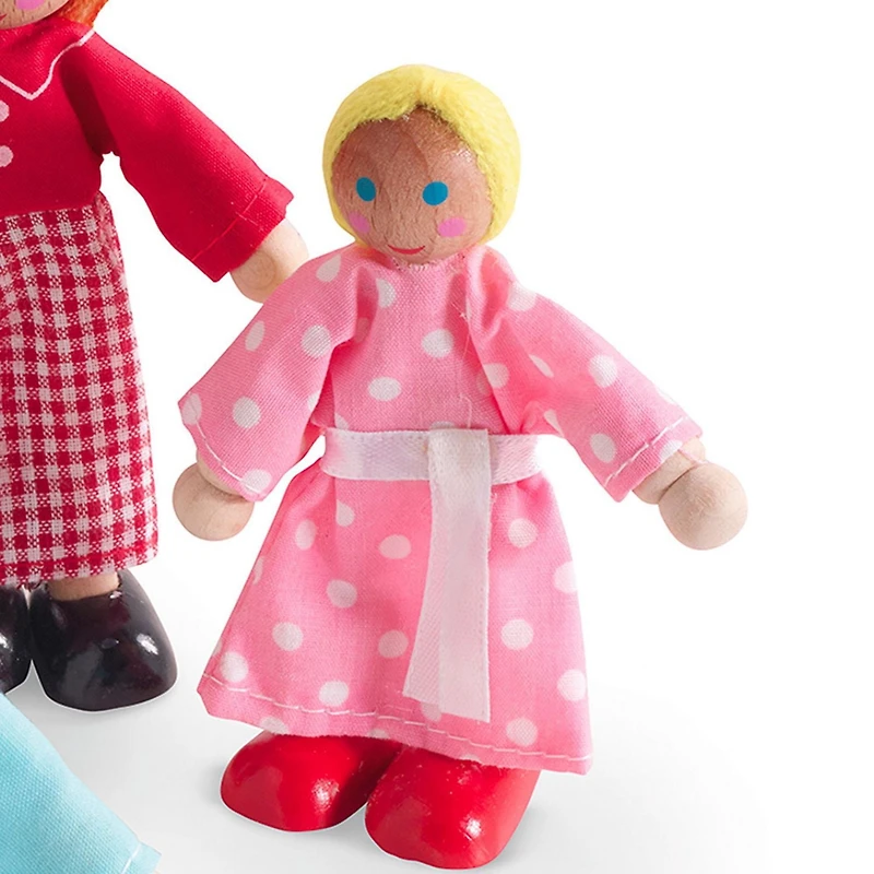 Spark Wooden Doll House Figure Set