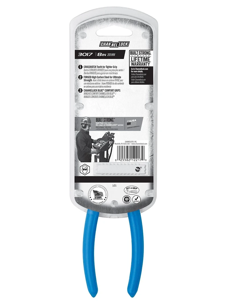 CHANNELLOCK Pince à bec long 8"