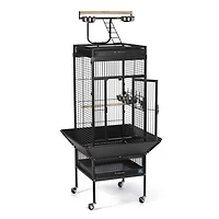 Prevue Select Wrought Iron Bird Cage, Black