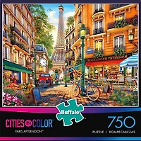 Buffalo Games - Le puzzle Cities in Color - Paris AFternoon - en 750 pièces