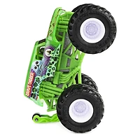 Monster Jam, Monster truck Grave Digger officiel, véhicule en métal moulé, série Shear Madness, échelle 1:64
