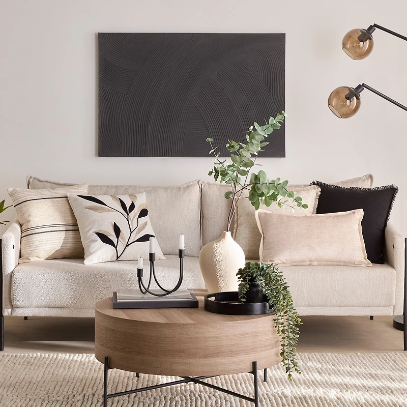 BOUCLAIR Plateau Gravé Noir BOUCLAIR PLATEAU NOIR