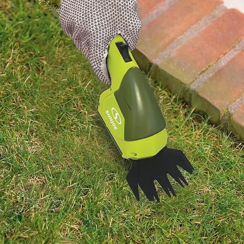 Sun Joe Taille-haie/Taille-gazon sans fil 7,2 V Lithium-Ion, Vert