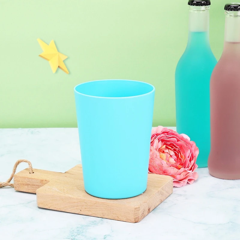 Gobelet en plastique bleu sarcelle Mainstays 540mL 1 pièce