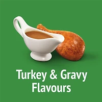 Friskies Party Mix Gravy-licious Turkey & Gravy Crunch, Cat Treats 454g, 454 g