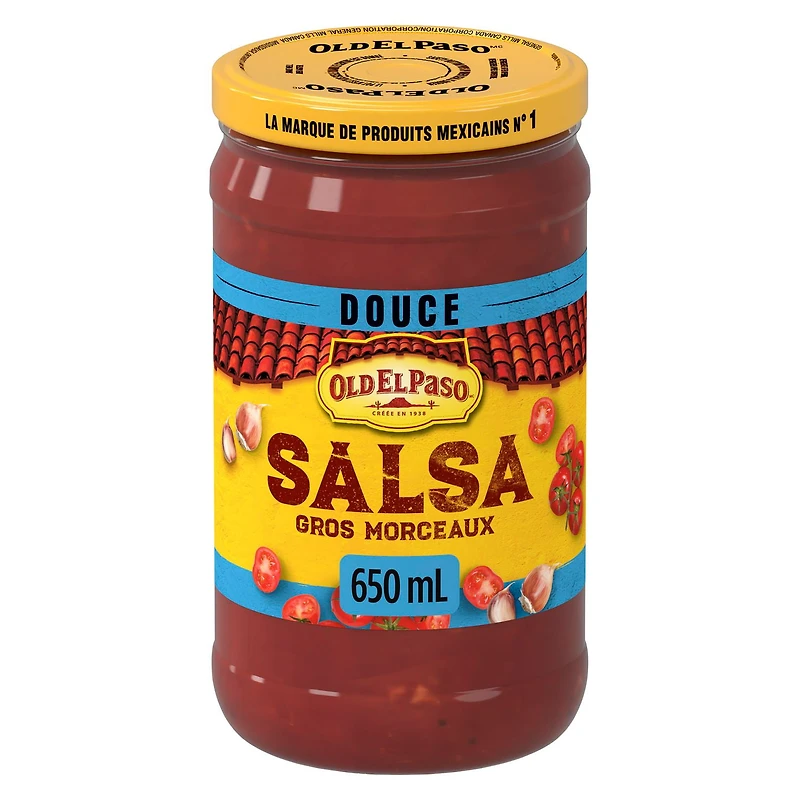 Old El Paso Salsa Douce Gros Morceaux, 650 ml