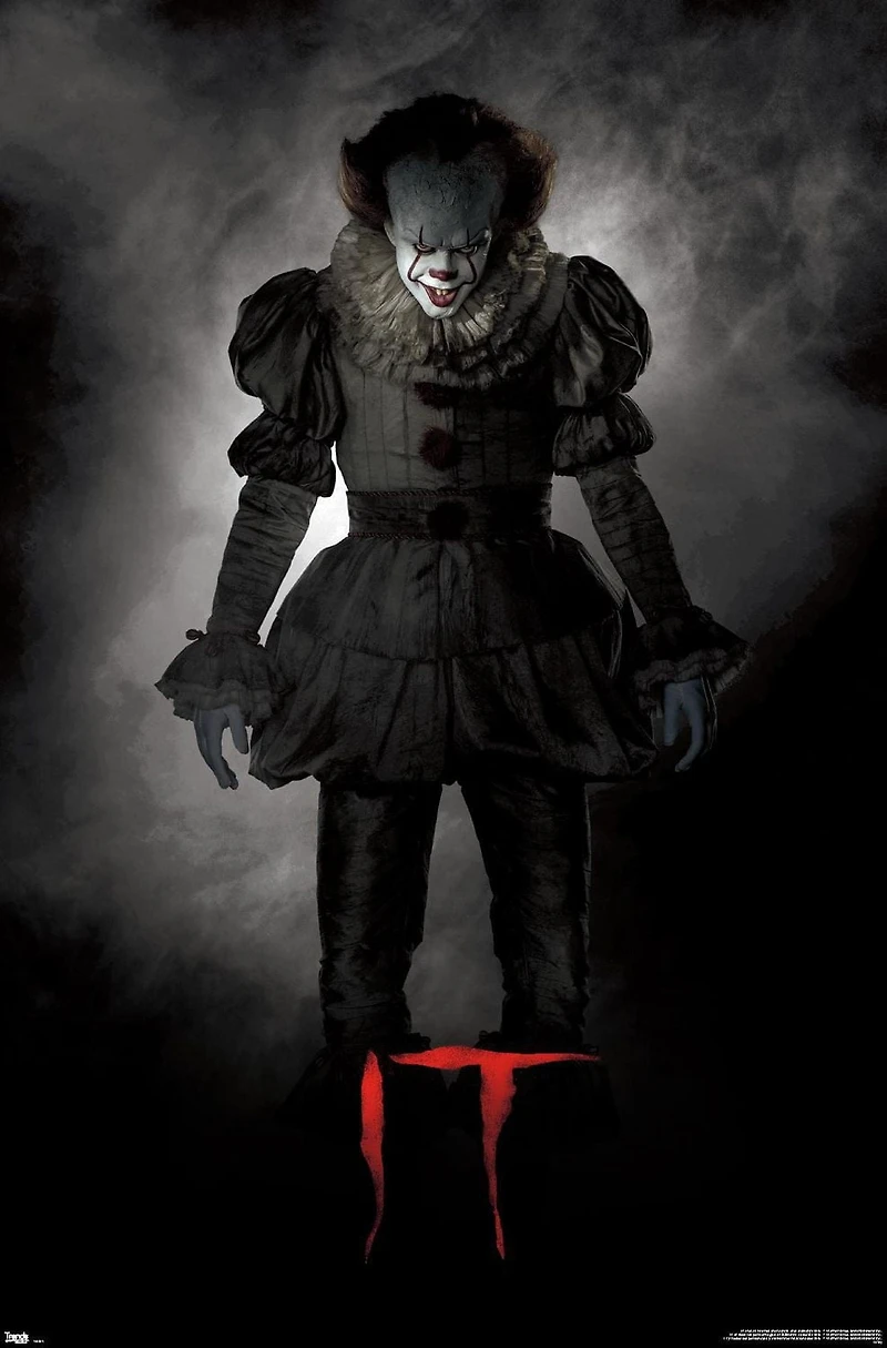IT - Clown Wall Poster, 22.375" x 34"