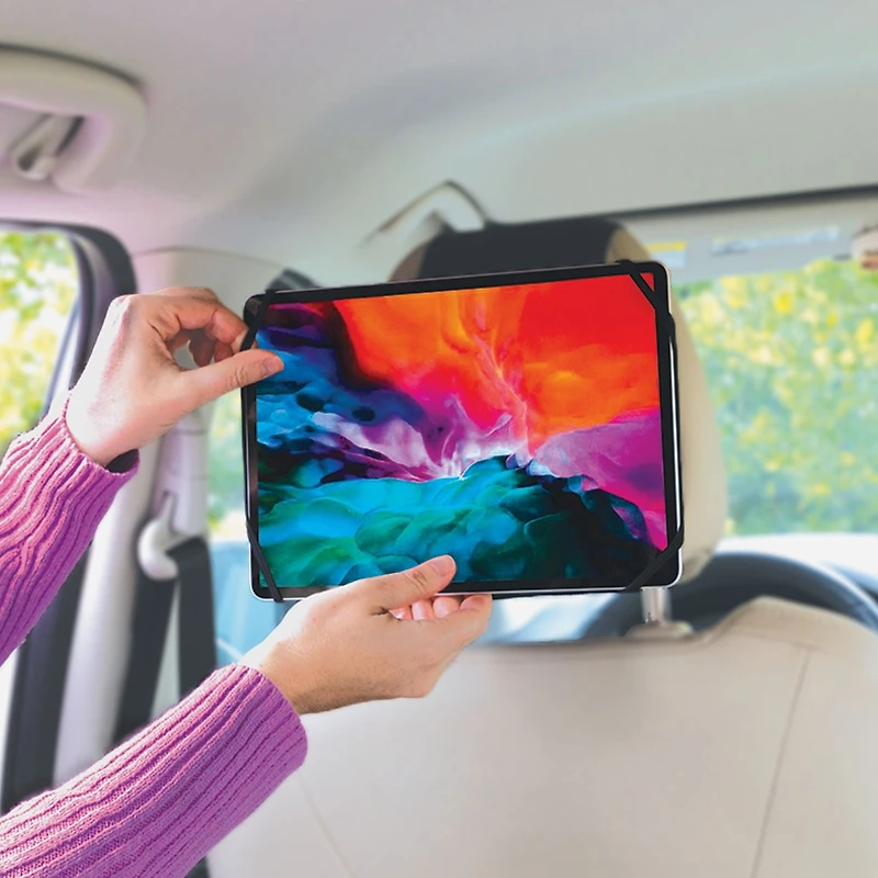 Nûby™ Lightweight & Portable Tablet Holder Car Accessory - Black, Easy to install & adjust