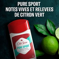Antisudorifique et désodorisant Old Spice High Endurance pour hommes, protection de 48 heures, parfum Pure Sport 96 g
