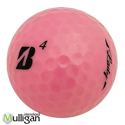 Mulligan - 12 balles de golf récupérées Bridgestone e6 Lady (B) 4A, rose