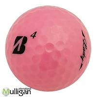 Mulligan - 12 balles de golf récupérées Bridgestone e6 Lady (B) 4A, rose